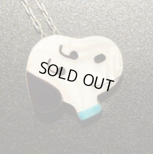 画像1: ズニ　Paula・Leekity　インレイ　BIGスヌーピーフェイス　ピンTOP