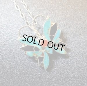 画像1: ズニ　Rosita・Wallace　インレイ　バタフライ　ピン付TOP