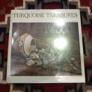 画像1: 古洋書写真集　「TURQUOISE TREASURES」　1975年発行ハードブックカバー付