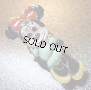 画像1: ズニ　Don・Dewa　インレイ　全身ミニーマウス　リング10号