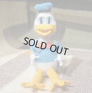 画像1: ズニ　Hollie・Booqua　ビーズワーク　ドナルドダック　Bigドール