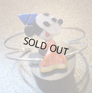 画像1: ズニ　Paula・Leekity　インレイ　全身ファンタジアミッキー　バングル約14・5〜16cm用