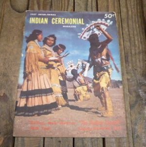 画像1: 洋古雑誌　アリゾナハイウェイ別冊?　「INDIAN CEREMONIAL MAGAZINE」 1957年発行　ペーパーブック