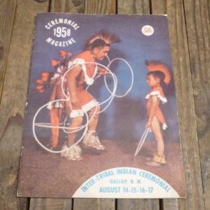 画像1: 洋古雑誌　アリゾナハイウェイ別冊?　「INDIAN CEREMONIAL MAGAZINE」 1958年発行　ペーパーブック