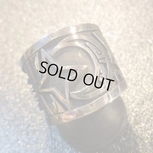 画像1: ホピ　Berra・Tawahongva　オーバレイ　モーニングスター&ムーンetc　リング17号