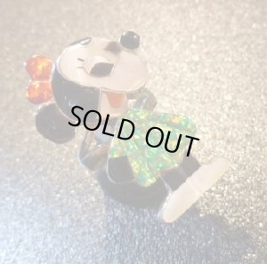 画像1: ズニ　Paula・Leekity　インレイ　全身ミニーマウス　リング16・5号