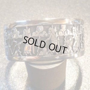 画像1: ホピ　Bennett・Kagenvema　オーバレイ　カチーナダンサーetc　バングル約14・5〜15・5cm用