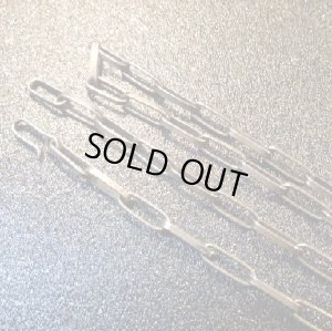 画像1: ホピ　Unknown　マット仕上げ　シルバーチェーンネックレス約52cm