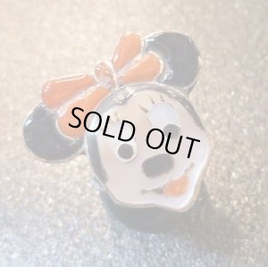 画像1: ズニ　Don・Dewa　インレイ　スモールフェイス　ミニー　リング8〜18号ぐらい（フリー）