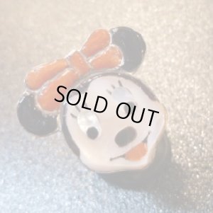 画像1: ズニ　Don・Dewa　インレイ　スモールフェイス　ミニー　リング8〜18号ぐらい（フリー）