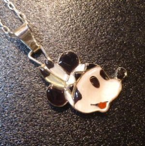 画像1: ズニ　Don・Dewa　インレイ　スモールフェイス　インディアンチーフミッキー　TOP