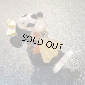 画像1: ズニ　Paula・Leekity　インレイ　全身ミニーマウス　リング11号