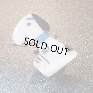 画像1: ズニ　Shenel・Comosona　インレイ　Lサイズスヌーピー　リング11号