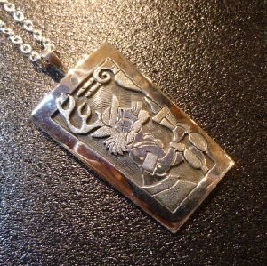 画像1: ホピ　Ronald・Wadsworth　オーバレイ　ディアカチーナダンサー　TOP