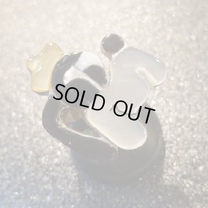 画像1: ズニ　Paula・Leekity　インレイ　スモールフェイス グーフィー　リング12・5号