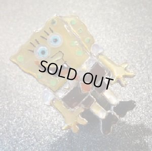 画像1: ズニ　Don・Dewa　インレイ　全身 スポンジボブ　リング16・5号