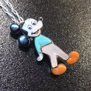 画像1: ズニ　Sullivan・Shebola　1970S　インレイ　全身ミッキーマウス　TOP