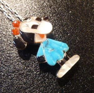 画像1: ズニ　Paula・Leekity　インレイ　全身ミニーマウス　ピンTOP