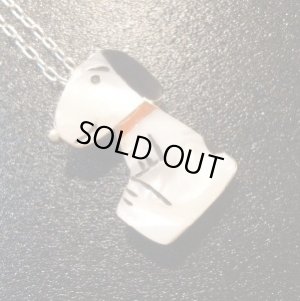 画像1: ズニ　Shenel・Comosona　インレイ　Lサイズ スヌーピー　ピンブローチ&TOP