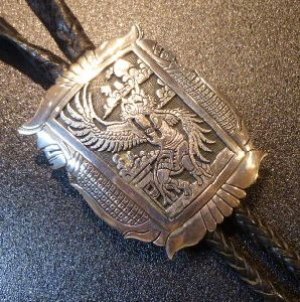 画像1: ホピ　Roy・Talahaftewa　オーバレイ　イーグルダンサーetc　ボロタイ