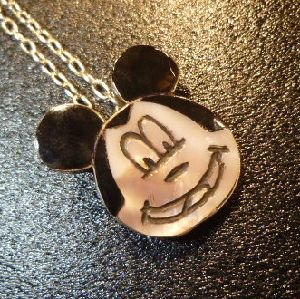 画像1: ズニ　Shennel・Comosona　インレイ　ミッキーマウス　TOP