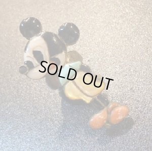 画像1: ズニ　Amelio・Nastacio　1970’S　インレイ　全身ミッキー　リング20号