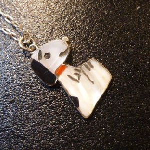 画像1: ズニ　Shennel・Comosona　インレイ　Sサイズスヌーピー　TOP