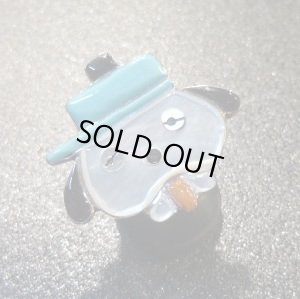 画像1: ズニ　Don・Dewa　インレイ　スモールフェイス　オラフ　リング8〜16号ぐらい（フリー）