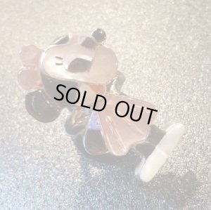 画像1: ズニ　Paula・Leekity　インレイ　全身ミニーマウス　リング15号