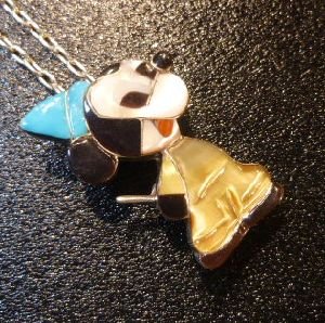 画像1: ズニ　Paula・Leekity　インレイ　全身ファンタジアミッキー　ピンTOP