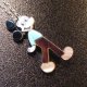 ズニ　Sullivan・Shebola　1970Sユーズド　インレイ　全身ミッキーマウス　TOP