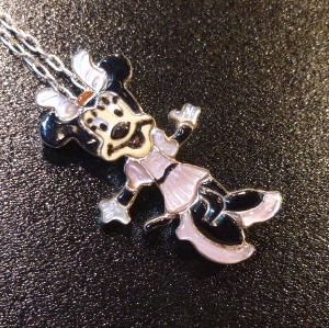 画像1: ズニ　Andrea・Lonjose　インレイ　全身ミニーマウス　ピンブローチ&TOP