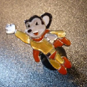 画像1: ズニ　Don・Dewa　インレイ　全身 マイティマウス　リング8〜16号ぐらい（フリー）