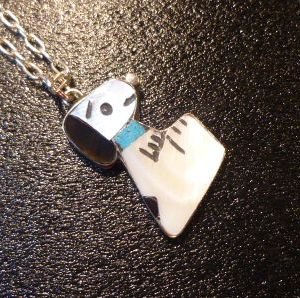 画像1: ズニ　Shennel・Comosona　インレイ　Sサイズスヌーピー　TOP