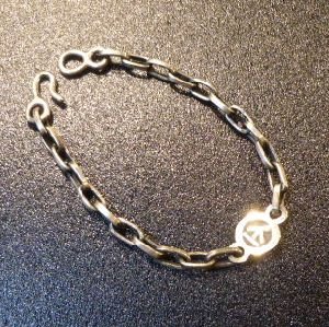 画像1: ホピ　Jarrett・Lorenzo・Yoyokie　ハンドメイド　チェーンブレスレット約21cm