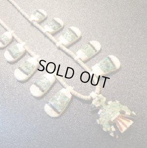画像1: サントドミンゴ　20〜40’Sアンティーク　サンダーバード　ネックレス約60cm前後