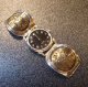 ホピ　Jason・Takala　2000s　オーバレイ　14Kメイズ&シルバー　ウォッチブレスLサイズ