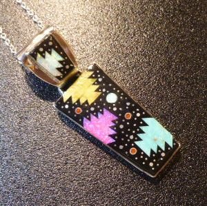 画像1: ナバホ　Matthew・Jack　インレイ　宇宙モチーフ　TOP