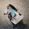ズニ　Shenel・Comosona　インレイ　Sサイズスヌーピー　リング10・5号