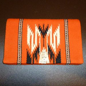 Chimayo 巾着 チマヨパース 40s スワスティカ　フレッドハービー 20～40年代アンティークのガンズクラフト社のチマヨパース（ポーチ）計